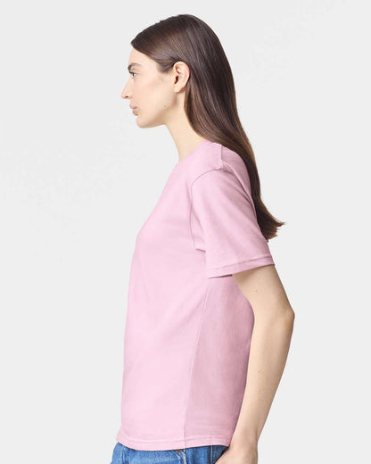 American Apparel Unisex Fine Jersey Tee 2001 #colormdl_Pink