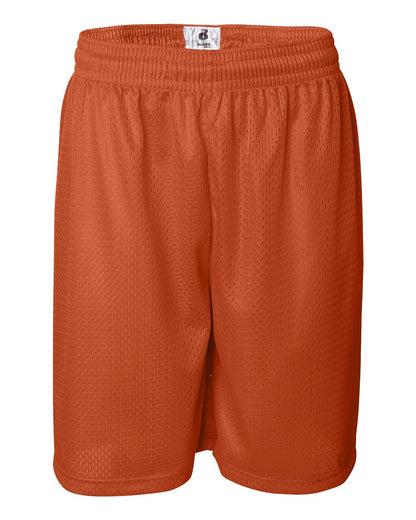 Badger Pro Mesh 9" Shorts 7209 #color_Burnt Orange