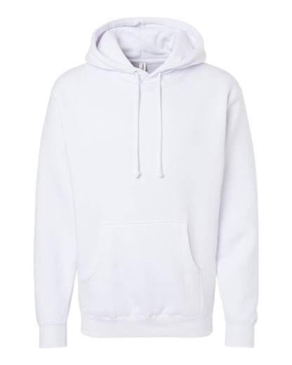 Independent Trading Co. Heavyweight Hooded Sweatshirt IND4000 #color_White