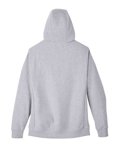 Team 365 Unisex Zone HydroSport™ Heavyweight Full-Zip Hooded Sweatshirt TT95 #color_Athletic Heather