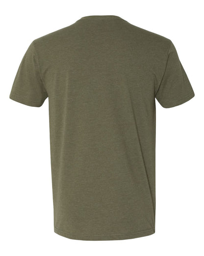 Next Level CVC V-Neck T-Shirt 6240 #color_Military Green