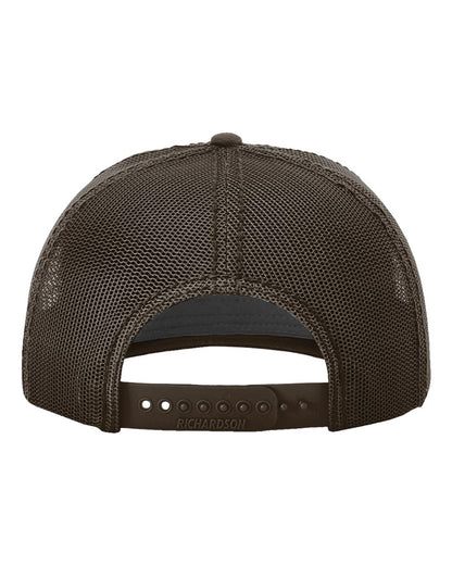 Richardson Fremont Trucker Cap 112WF #color_Brown