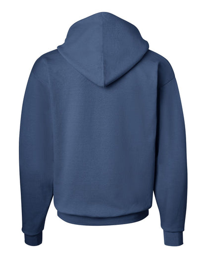 Hanes Unisex EcoSmart® Hooded Sweatshirt P170 #color_Denim Blue