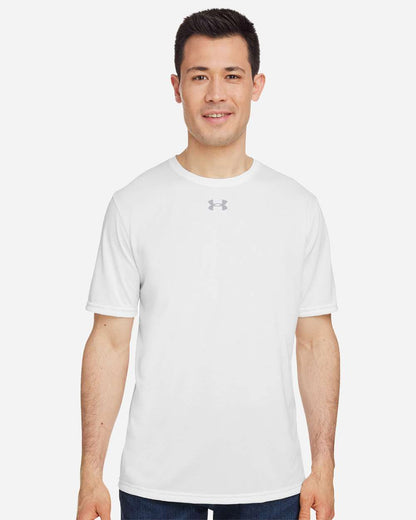 Under Armour Men's Team Tech™ T-Shirt 1376842 #colormdl_White/ Mod Grey