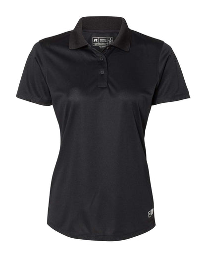 Russell Athletic Women's Essential Polo 7EPTUX #color_Black