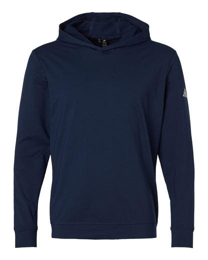 Adidas Men's Ultimate365 Elevated Pullover Hoodie A2009 #color_Collegiate Navy