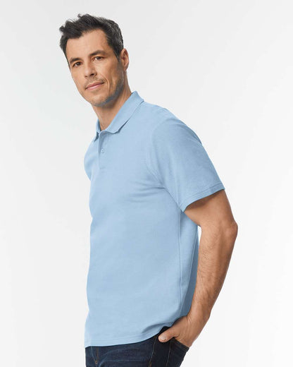 Gildan Softstyle® Adult Pique Polo 64800 #colormdl_Light Blue