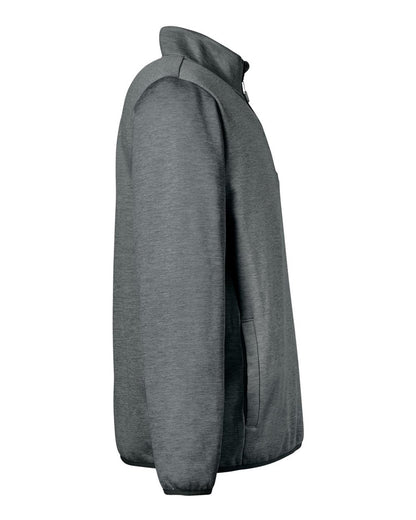 HUK Men's Coldfront+ Quarter-Zip Pullover H130098 #color_Volcanic Ash Heather
