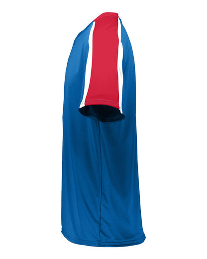 Augusta Sportswear Youth Power Plus Jersey 2.0 1558 #color_Royal/ Red/ White