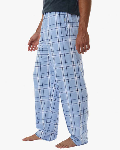 Boxercraft Men's Harley Flannel Pants BM6624 #colormdl_Sky Blue Carnegie Plaid
