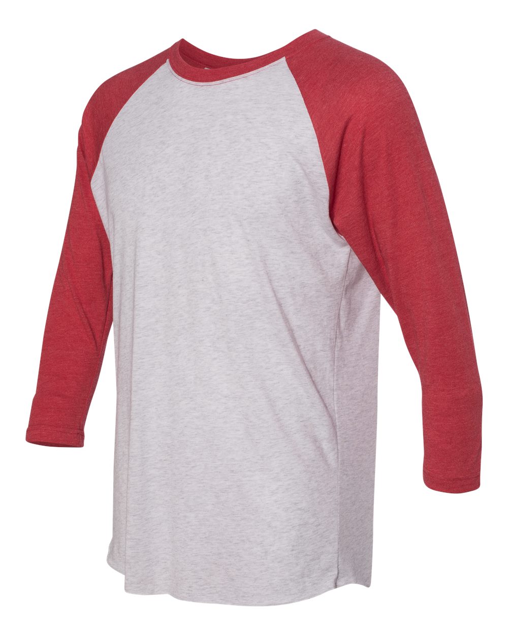 #color_Vintage Red Sleeves/ Heather White Body