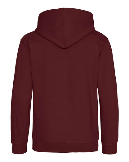 AWDis Youth Hooded Sweatshirt JHY001 #color_Burgundy