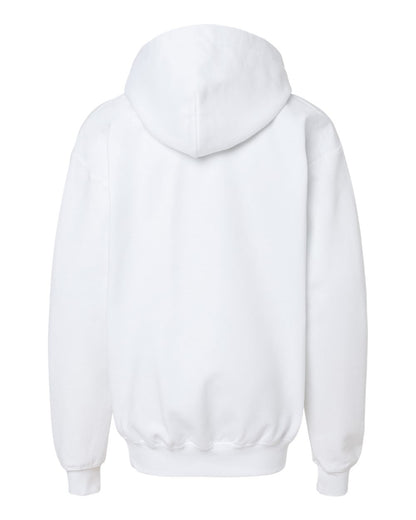 Gildan Youth Softstyle® Midweight Hooded Sweatshirt SF500B #color_White