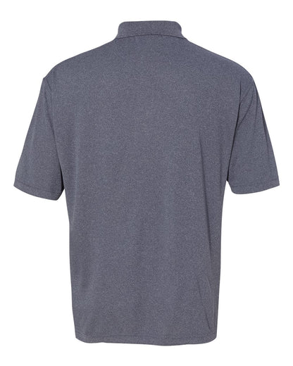 Sierra Pacific Men's Moisture Free Mesh Polo 0469 #color_Heathered Navy
