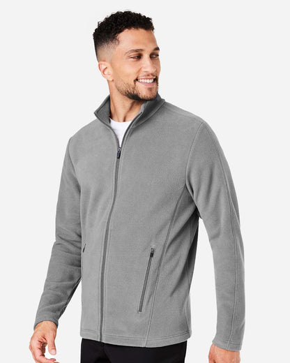 Devon & Jones Men's CrownLux Performance® Fleece Full-Zip Jacket DG730 #colormdl_Graphite