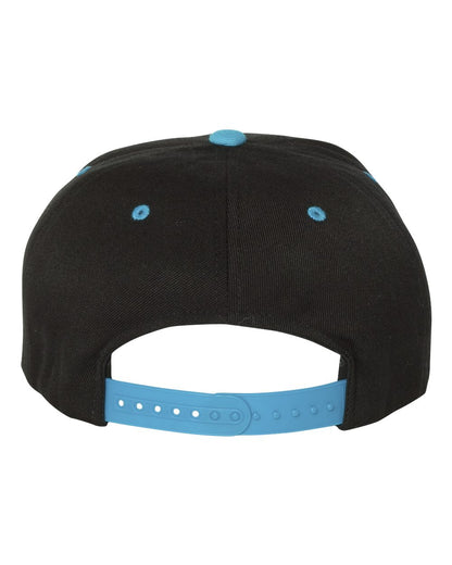 Flexfit 110® Snapback Cap 110F #color_Black/ Teal