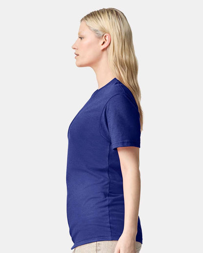 American Apparel Unisex CVC Tee 2001CVC #colormdl_Heather Lapis