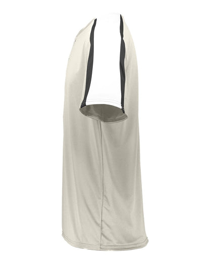 Augusta Sportswear Youth Power Plus Jersey 2.0 1558 #color_Silver Grey/ White/ Black