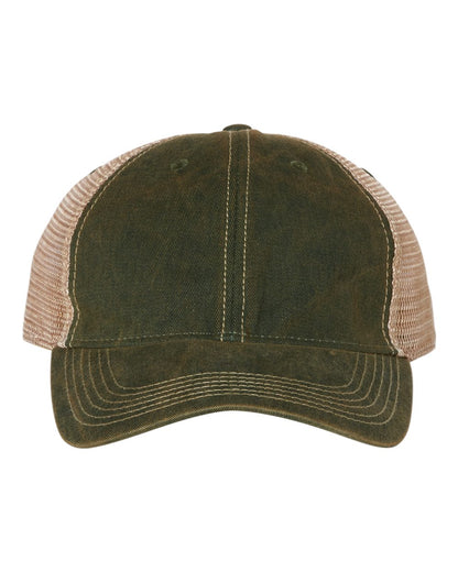 LEGACY Old Favorite Trucker Cap OFA #color_Dark Green/ Khaki