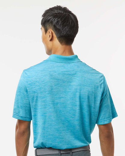Paragon Men's Dakota Striated Heather Polo 130 #colormdl_Turquoise Heather