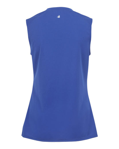 Badger Girls' B-Core Sleeveless T-Shirt 2163 #color_Royal