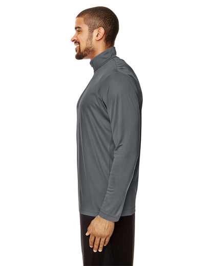 Team 365 Men's Zone Performance Quarter-Zip Pullover TT31 #colormdl_Sport Graphite