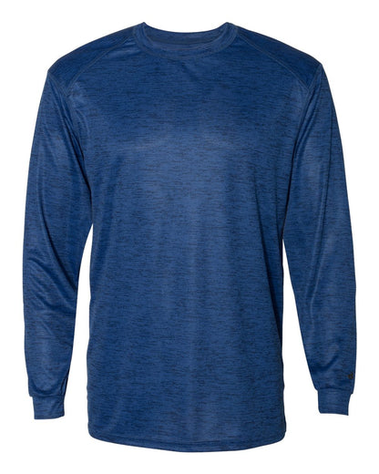 Badger Tonal Blend Long Sleeve T-Shirt 4174 #color_Royal Tonal Blend