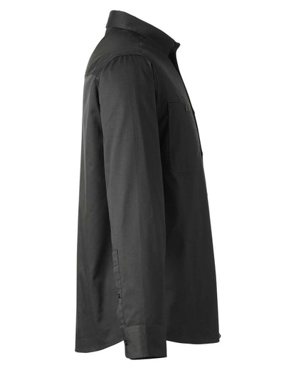 Harriton Men's Advantage IL Workshirt M585L #color_Black