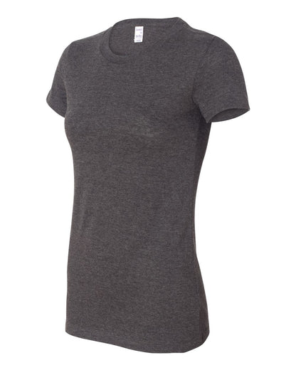 BELLA + CANVAS Women's Slim Fit Tee 6004 #color_Dark Grey Heather