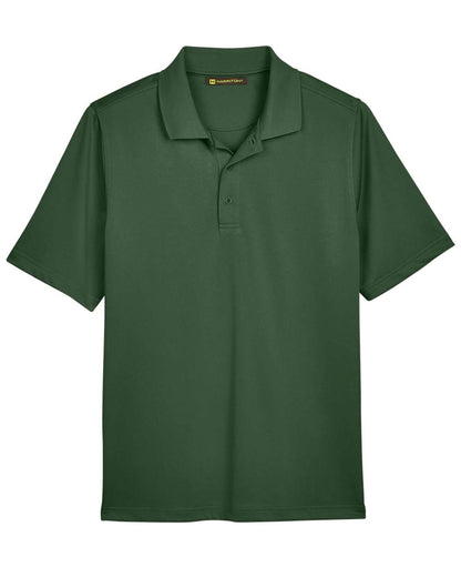 Harriton Men's Advantage Snag Protection Plus Polo M348 #color_Dark Green