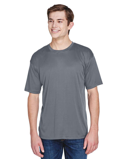 UltraClub Men's Cool & Dry Basic Performance T-Shirt 8620 #colormdl_Charcoal