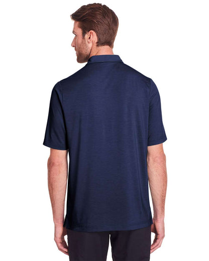 North End Men's JAQ Snap-Up Stretch Performance Polo NE100 #colormdl_Classic Navy