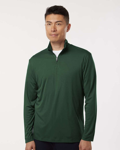 AllPro Men's Pro-Lock Performance Quarter-Zip Pullover 41870 #colormdl_Forest Green