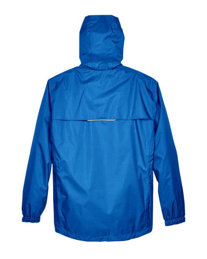 CORE365 Men's Climate Seam Sealed Lightweight Variegated Ripstop Jacket 88185 #color_True Royal