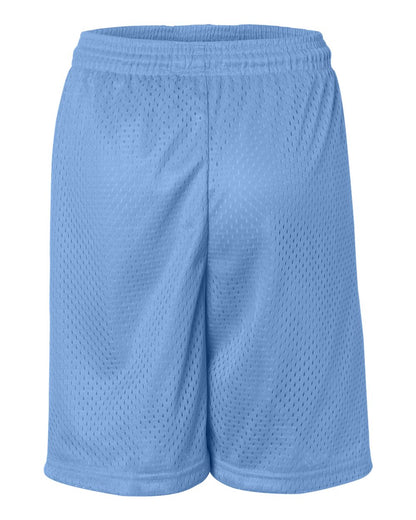 Badger Youth Pro Mesh 6" Shorts 2207 #color_Columbia Blue 