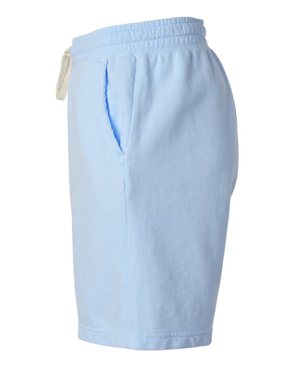 Comfort Colors Garment-Dyed Lightweight Fleece Sweat Shorts 1468 #color_Hydrangea