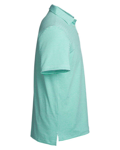 vineyard vines Men's Heathered Winstead Sankaty Polo G011145 #color_Antigua Green