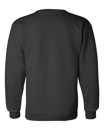 Champion Unisex Powerblend® Crewneck Sweatshirt S600 #color_Black