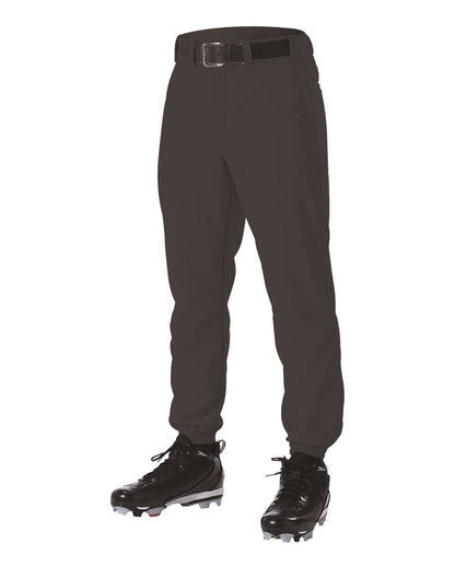 Alleson Athletic Baseball Pants 605P #color_Black