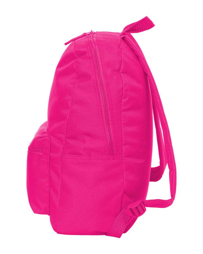 Liberty Bags 16" Basic Backpack 7709 #color_Hot Pink