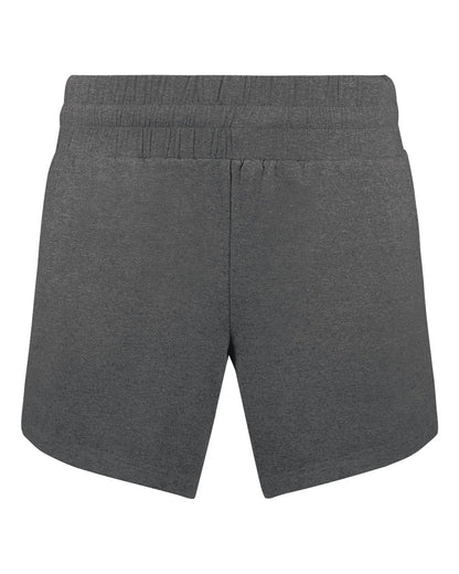 Holloway Women's Eco Revive™ Ventura Soft Knit Shorts 223704 #color_Carbon Heather