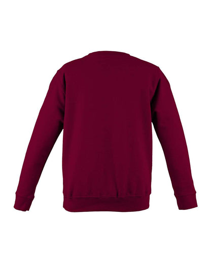 AWDis Unisex College Crewneck Sweatshirt JHA030 #color_Red Hot Chilli