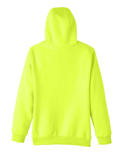 Team 365 Youth Zone HydroSport™ Heavyweight Hooded Sweatshirt TT96Y #color_Safety Yellow