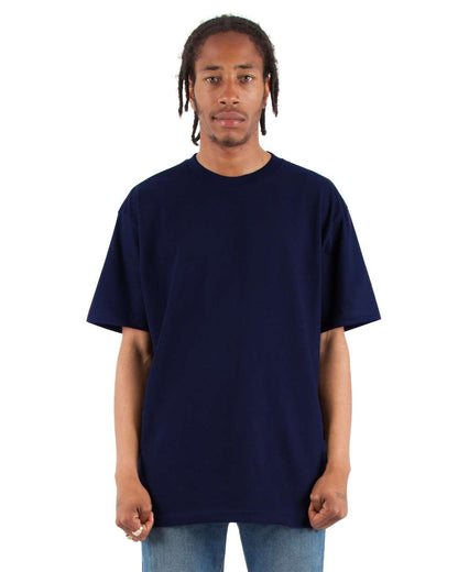 Shaka Wear Unisex RETRO Heavyweight T-Shirt SHRHSS #colormdl_Navy