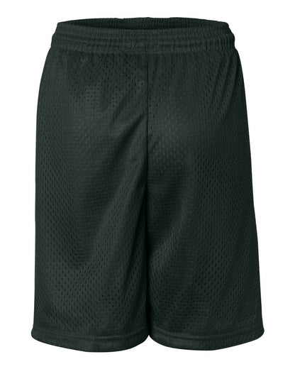 Badger Youth Pro Mesh 6" Shorts 2207 #color_Forest