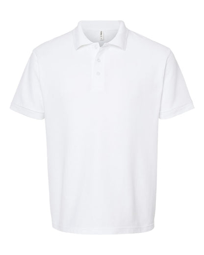 Tultex 50/50 Sport Pique Polo 400 #color_White