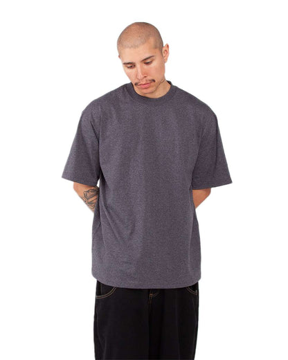 Shaka Wear Unisex Max Heavyweight T-Shirt SHMHSS #colormdl_Charcoal Grey Heather