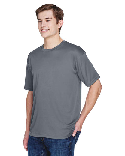 UltraClub Men's Cool & Dry Basic Performance T-Shirt 8620 #colormdl_Charcoal