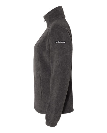 Columbia Women’s Benton Springs™ Fleece Full-Zip Jacket 212470 #color_Charcoal Heather