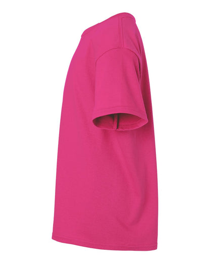 Gildan Youth Ultra Cotton® T-Shirt 2000B #color_Heliconia